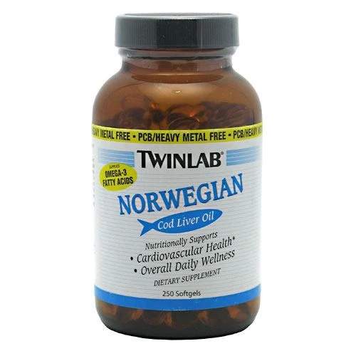 TwinLab Norwegian Cod Liver Oil