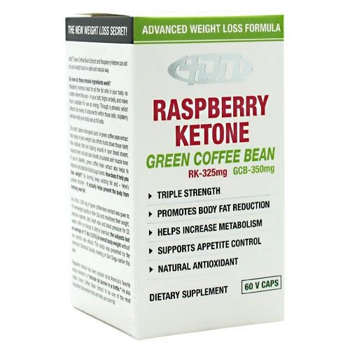 4 Dimension Nutrition Raspberry Ketone + Green Coffee Bean