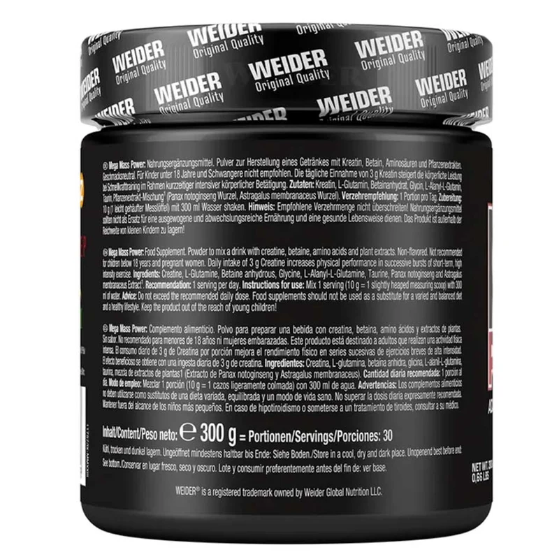 Weider Mega Mass Power 300g