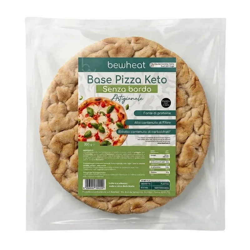 Base Pizza Keto Senza Bordo 200g