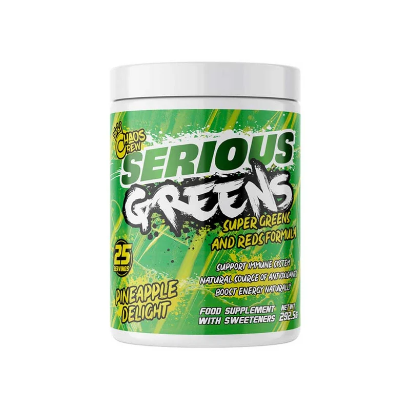 Chaos Crew Serious Greens 292,5g (MHD-Ausverkauf)