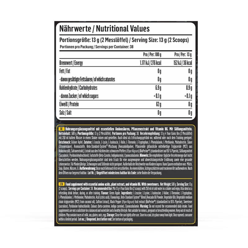 BPS Pharma 4yourGainz Bro EAA-Pulver – 500 g