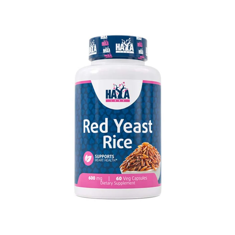 Haya Labs Red Yeast Rice 600mg / 60 vcaps