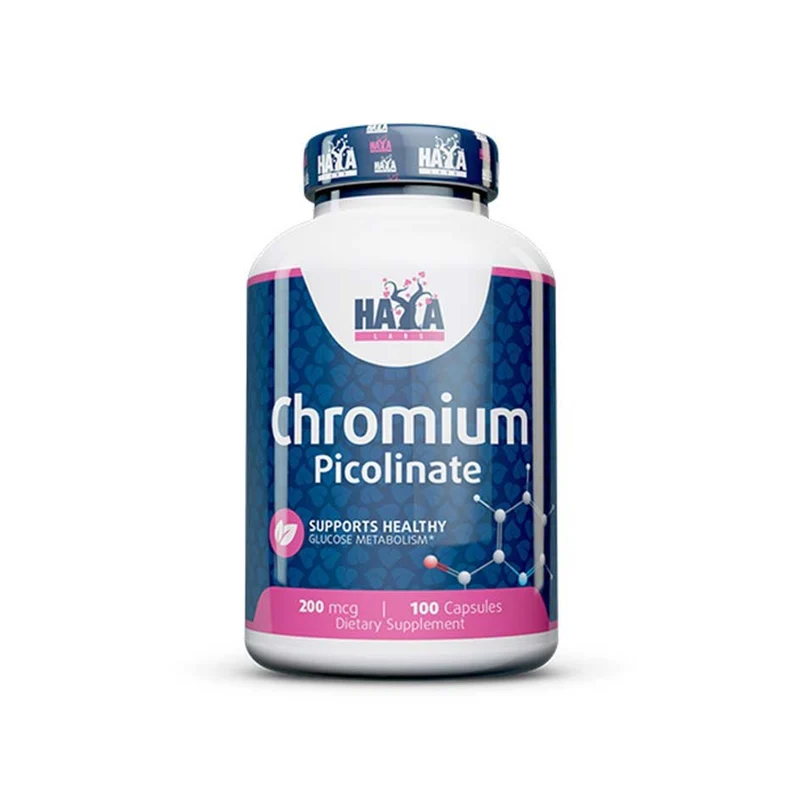 Haya Labs Chrompicolinat 200 µg – 100 Kapseln