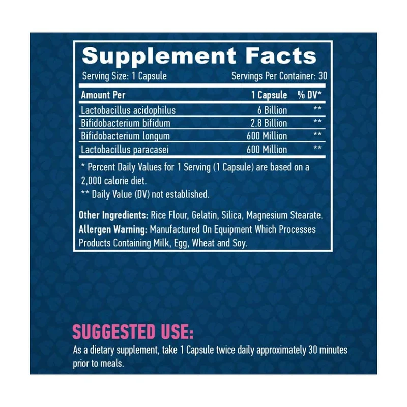 Haya Labs 10 Billion Acidophilus & Bifidus – 30 Kapseln