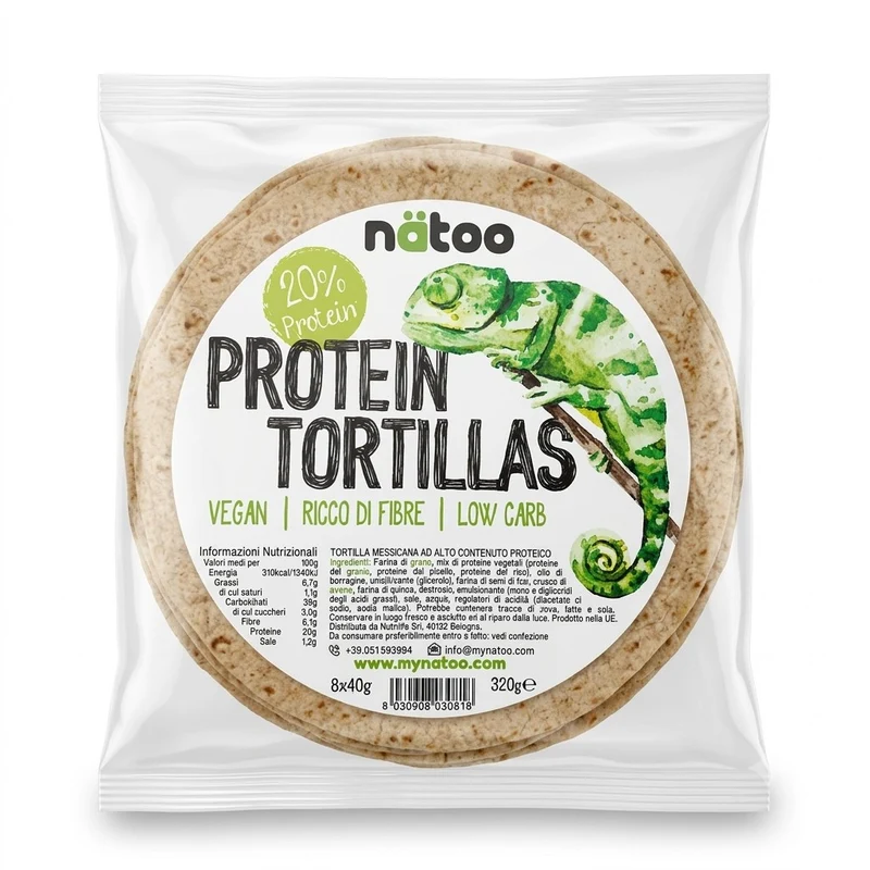 Protein Tortillas Low Carb Vegan 8x40g