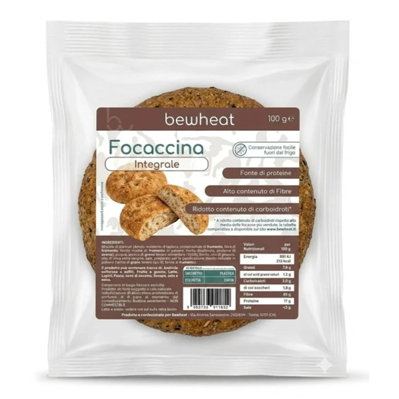 Focaccina Keto Artigianale 100g