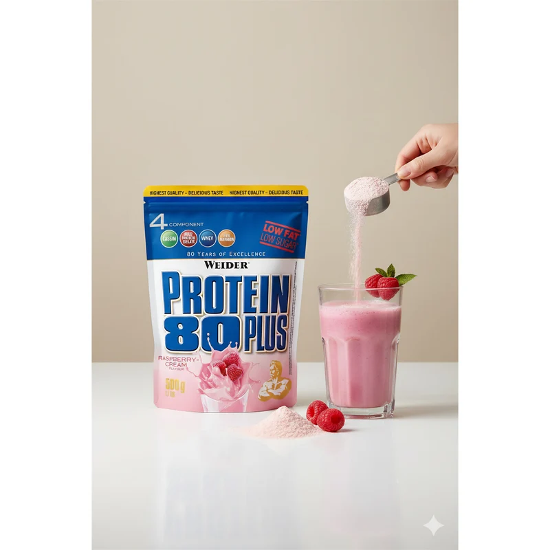 Weider Protein 80 Plus | Whey-Egg-Eiweiß | (500g Beutel)