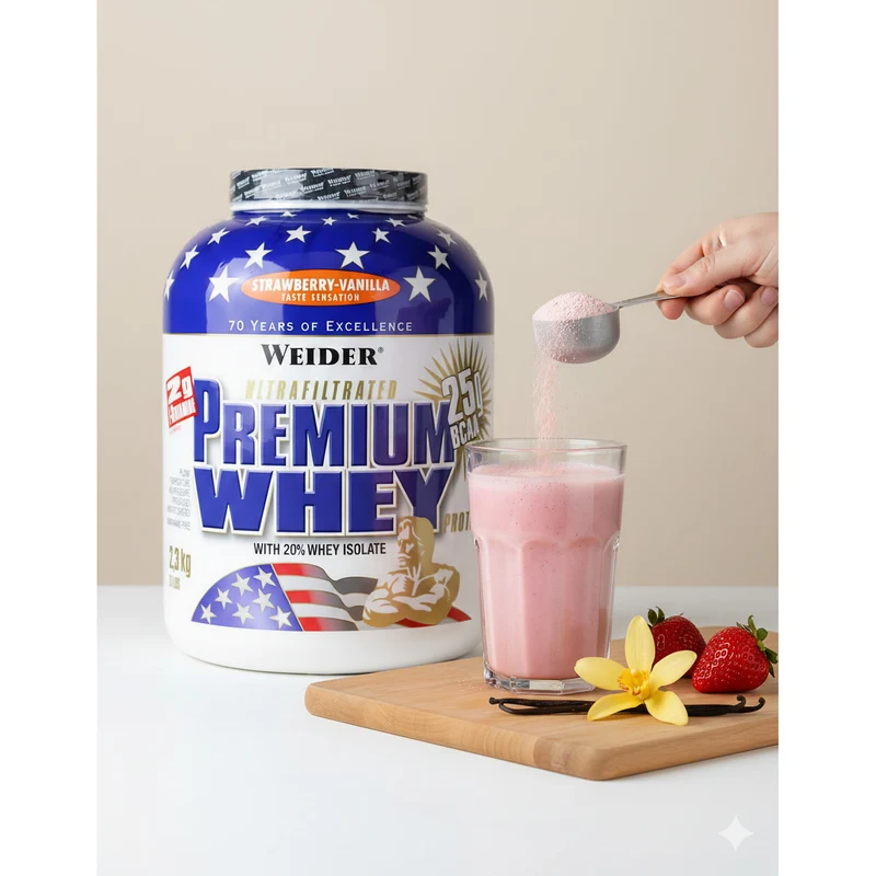 Weider Premium Whey Protein - ab 2,3kg verschiedene Geschmäcker