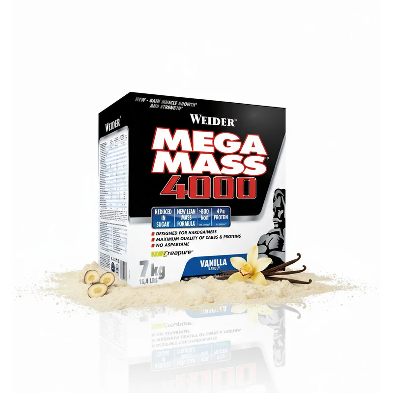 Weider Giant Mega Mass 4000 - ab 7kg verschiedene Geschmäcker