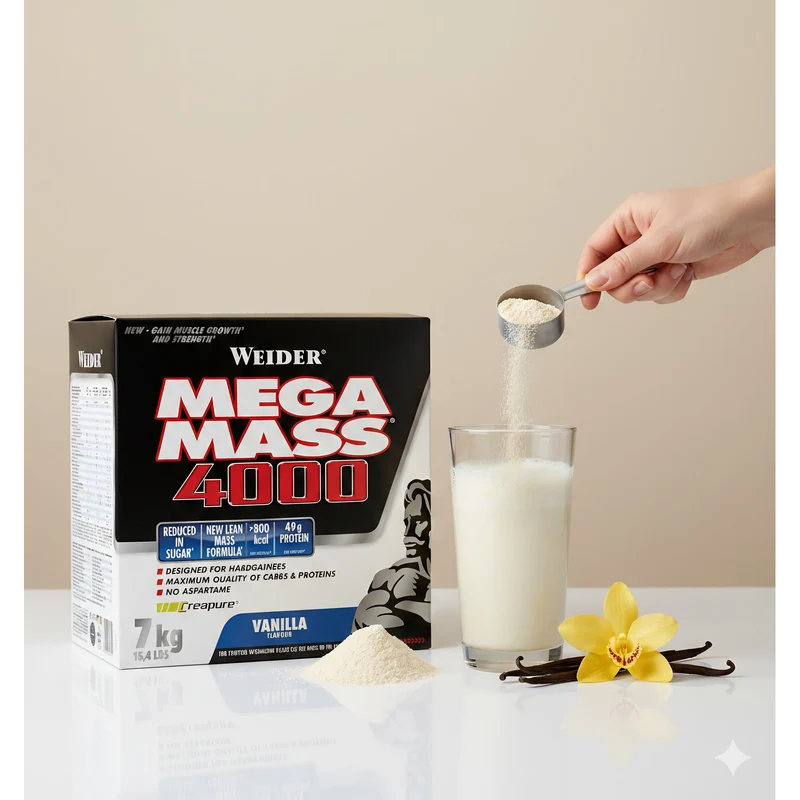 Weider Giant Mega Mass 4000 - ab 7kg verschiedene Geschmäcker