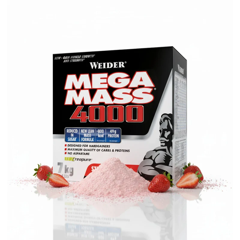 Weider Giant Mega Mass 4000 - ab 7kg verschiedene Geschmäcker