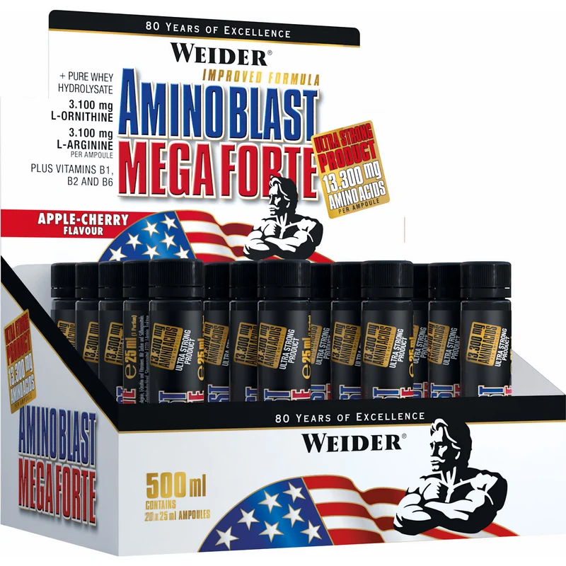 Weider Amino Blast Mega Forte - 20x25ml Ampullen