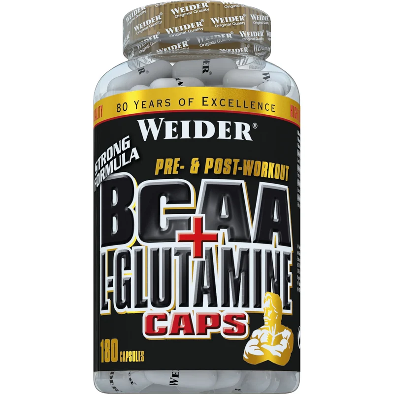 Weider BCAA + Glutamin - ab 180 Kapseln
