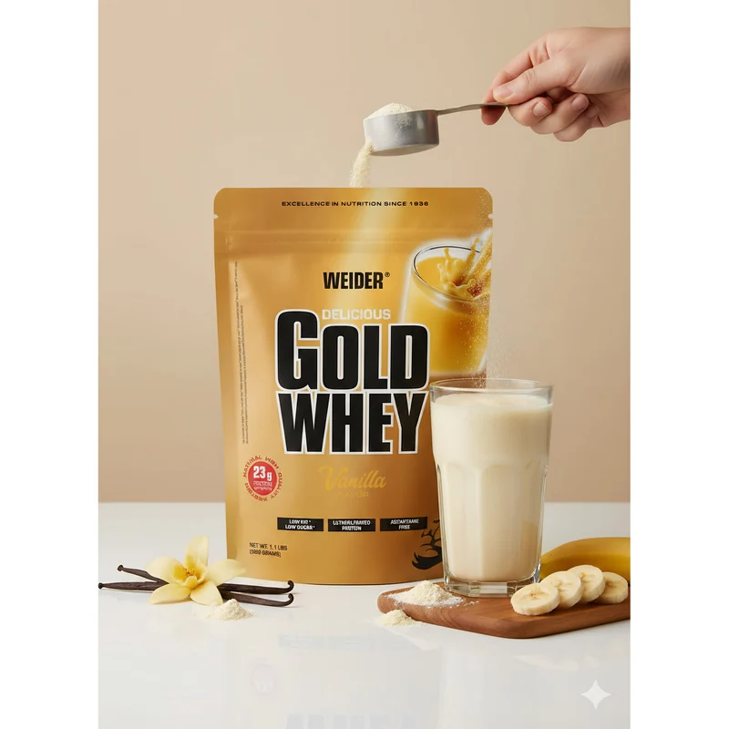Weider Delicious Gold Whey Protein - ab 2000g verschiedene Geschmäcker