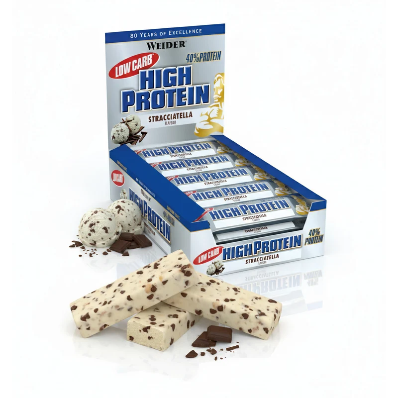 Weider 40% High Protein Bar - ab 24x50g Riegel Box verschiedene Geschmäcker