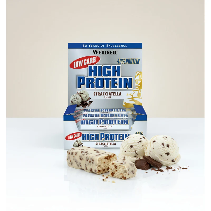 Weider 40% High Protein Bar - ab 24x50g Riegel Box verschiedene Geschmäcker