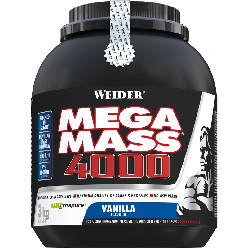 Weider Mega Mass 4000 - ab 3000g Dose verschiedene Geschmäcker