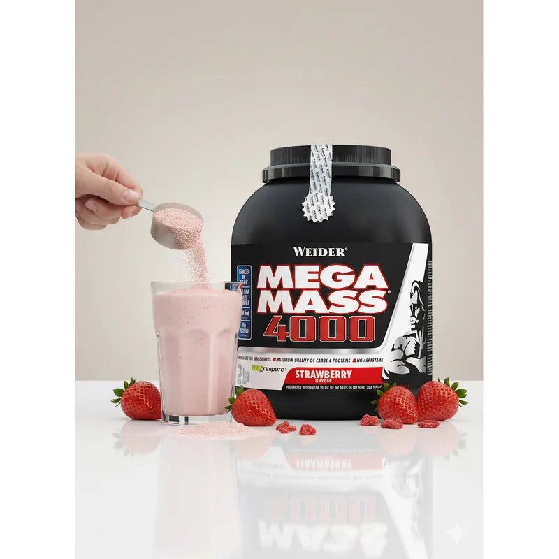 Weider Mega Mass 4000 - ab 3000g Dose verschiedene Geschmäcker