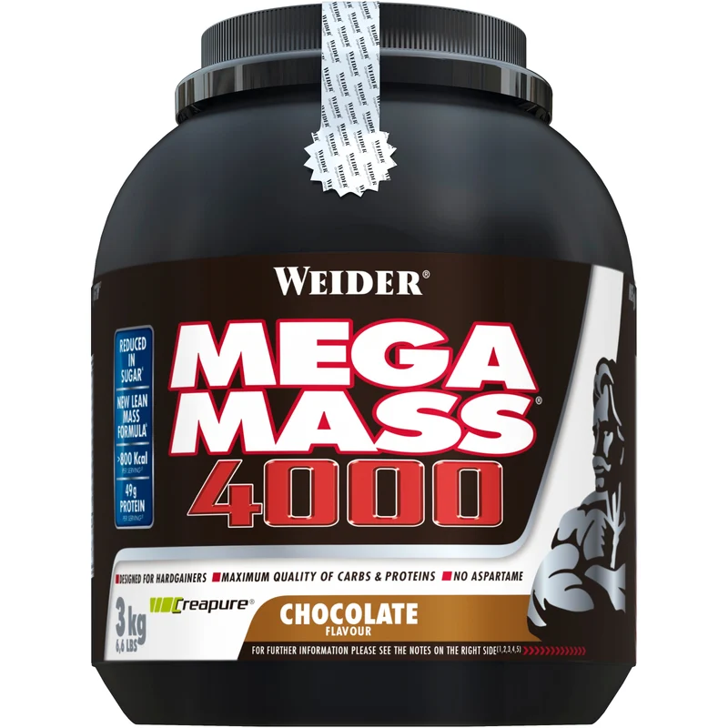 Weider Mega Mass 4000 - ab 3000g Dose verschiedene Geschmäcker