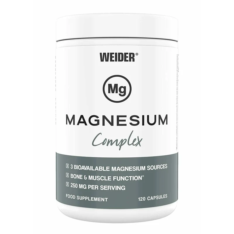 Weider Magnesium Complex, 120 Kapseln pro Dose