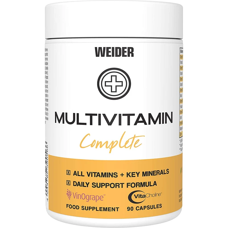 Weider Multivitamin Complete A-Z Premium Komplex - ab 90 Kapseln / Dose