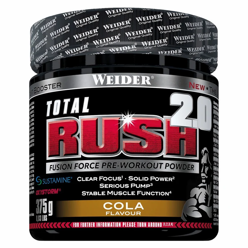 Weider Total Rush 2.0 Booster Dose - verschiedene Geschmäcker - ab 375g