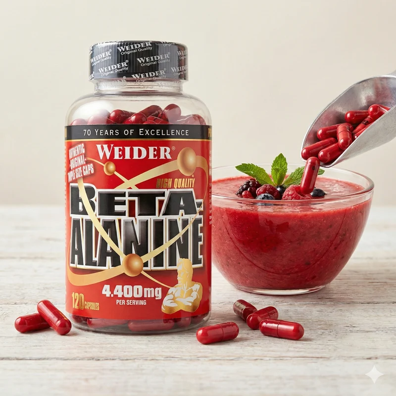 Weider Beta Alanine Caps - 120 Kapseln pro Dose
