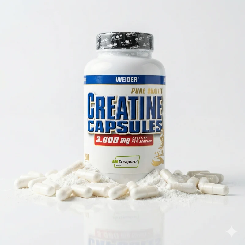 Weider Creatine Caps - 200 Kapseln pro Dose