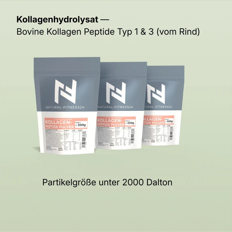 Kollagen Peptide Pulver 500g – Kollagenhydrolysat