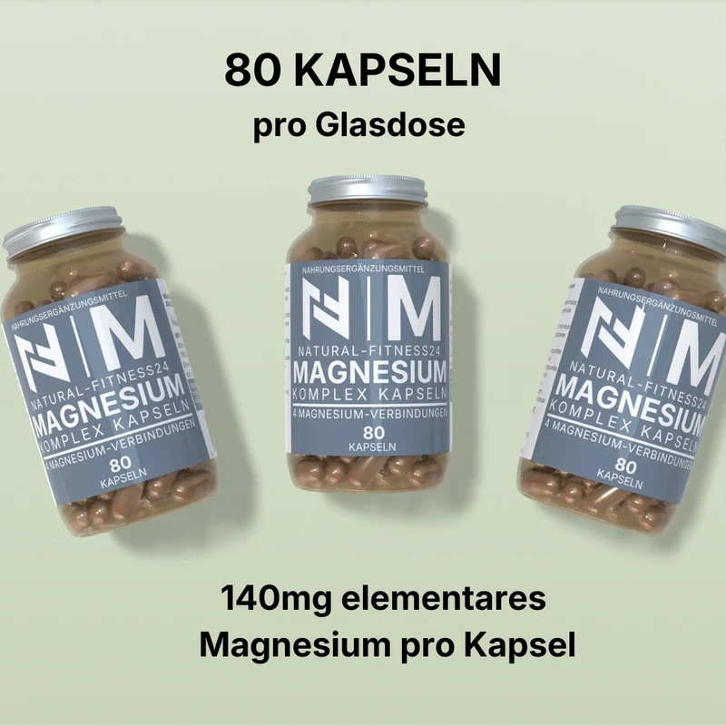 Magnesium Komplex Kapseln – 80 Kapseln
