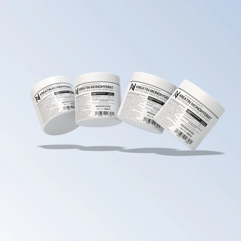 Kreatin Monohydrat Pulver 500g – deutscher Rohstoff