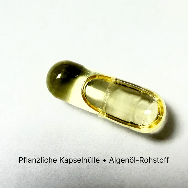Vegane Omega 3 Kapseln mit Algenöl - 160 Kapseln