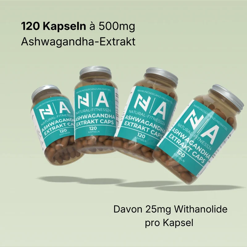 Ashwagandha Extrakt 120 Kapseln