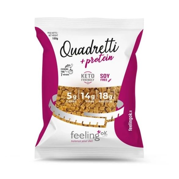 Quadretti +Protein 100g