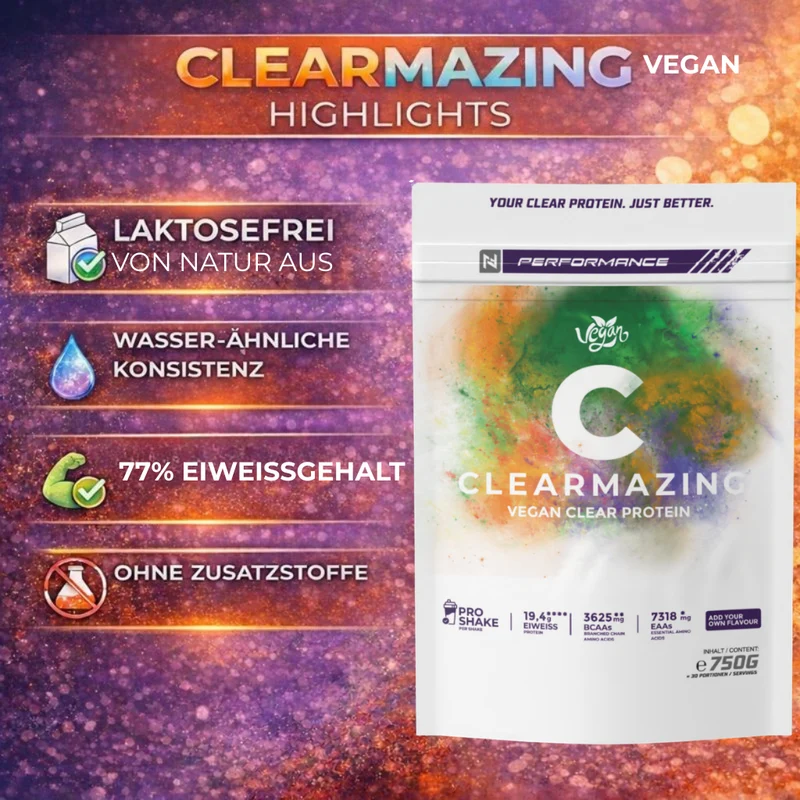 Clearmazing Clear Vegan Isolate – 750g