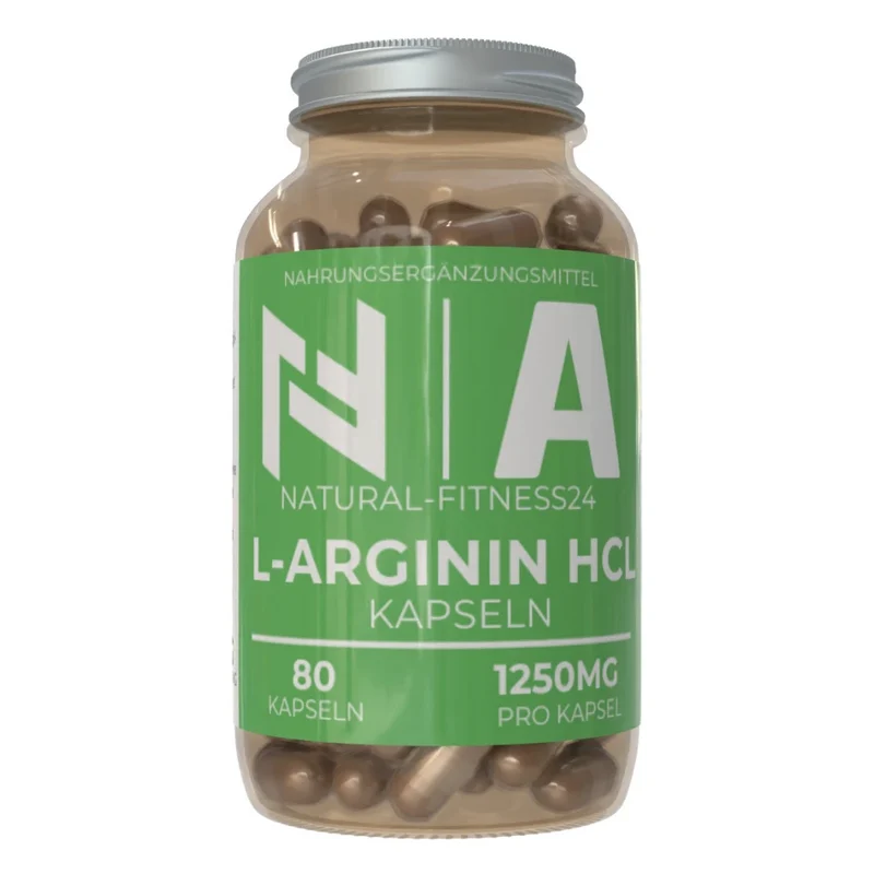L-Arginin HCL Caps – 80 Kapseln