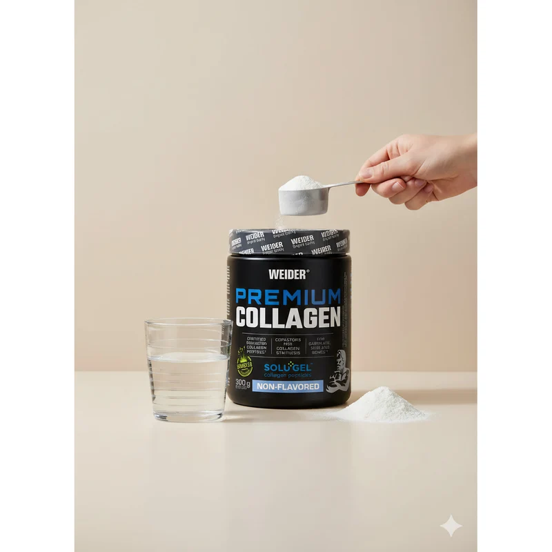 Weider Collagen Peptide Kollagen Pulver mit Hyaluronsäure 300g