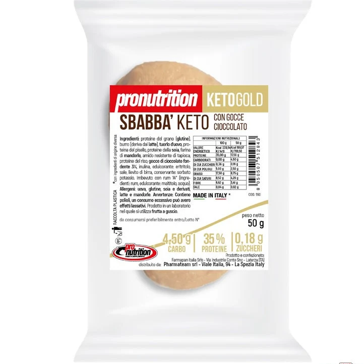Sbabba' Keto 50g - Linea Keto Gold