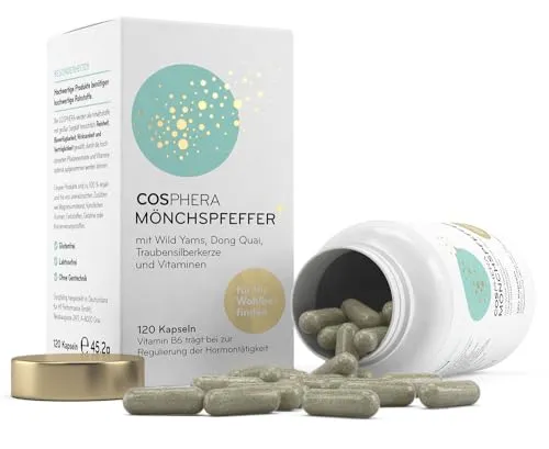 Mönchspfeffer Komplex 100 mg vegan – 120 Kapseln - 45,2g Dose