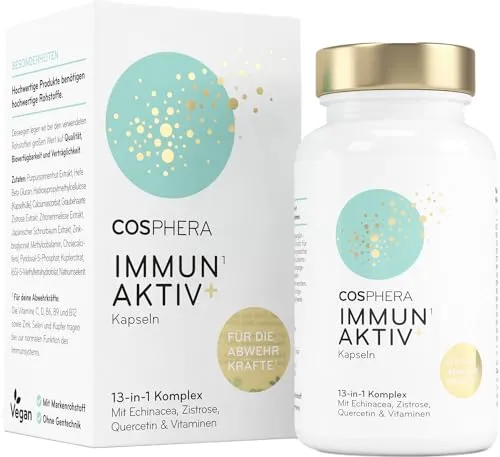 COSPHERA® 13 in 1 Immun Aktiv Komplex - 60 Kapseln - 52g Dose