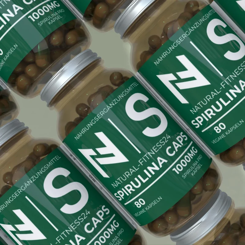 Spirulina Caps - 80 Kapseln à 1000mg