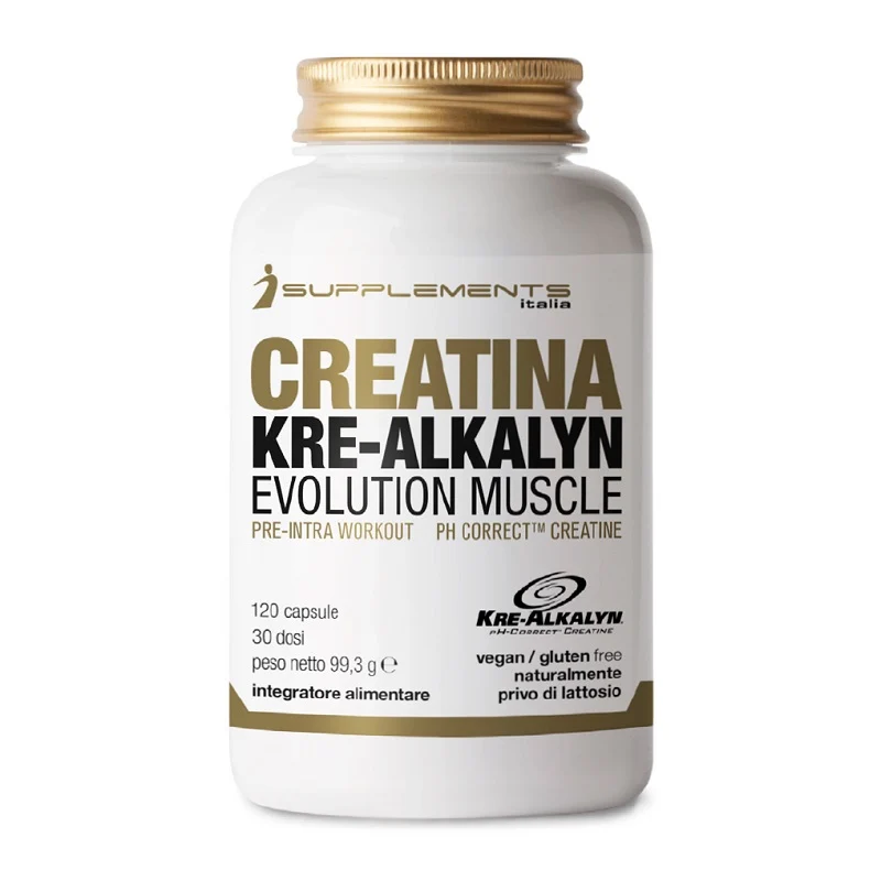 Creatina Kre-Alkalyn Evolution Muscle 120 cps