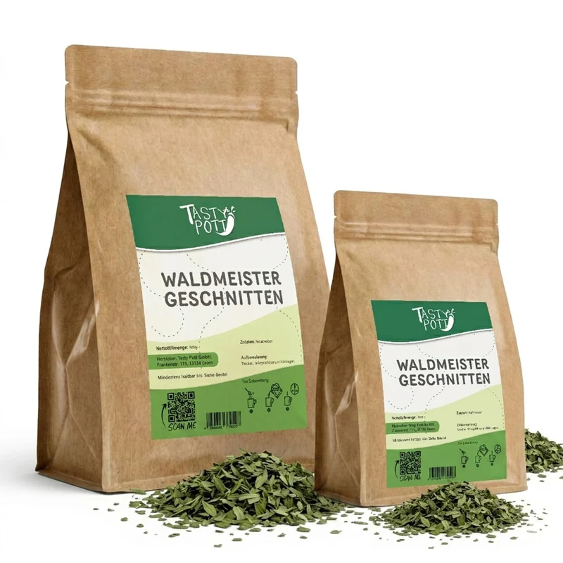 Tasty Pott Waldmeister getrocknet und geschnitten 500g