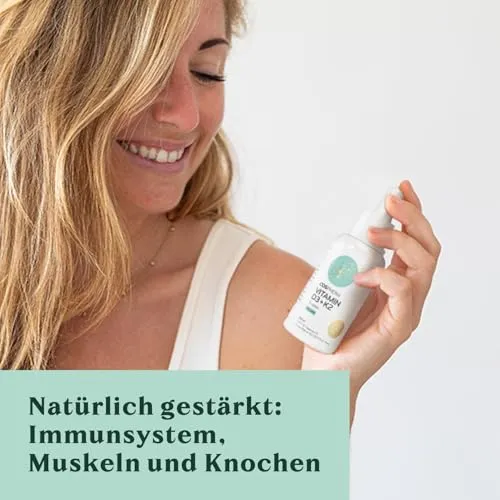 Cosphera Vitamin D3 + K2 Drops Tropfen vegan - 50 ml Liquid