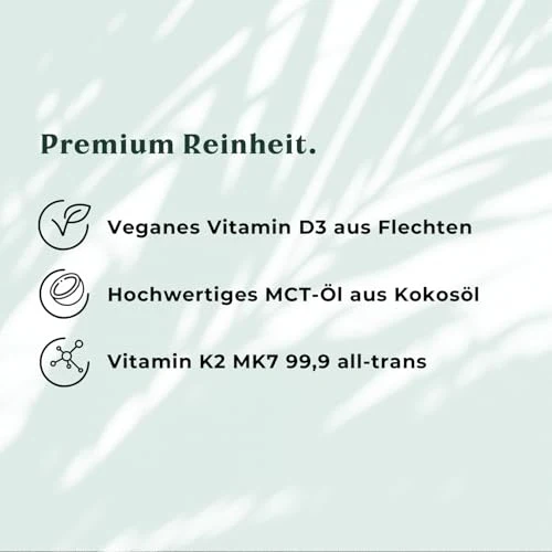 Cosphera Vitamin D3 + K2 Drops Tropfen vegan - 50 ml Liquid