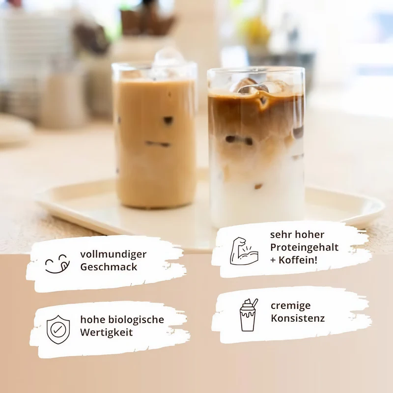 Nutri + Coffee - Vheypresso Eiweiß Kaffee mit Koffein ab 800g