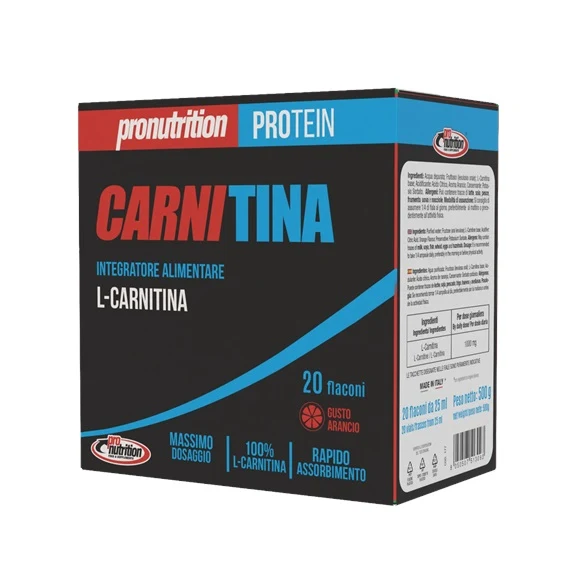 Carnitina Fiale 20 x 25ml