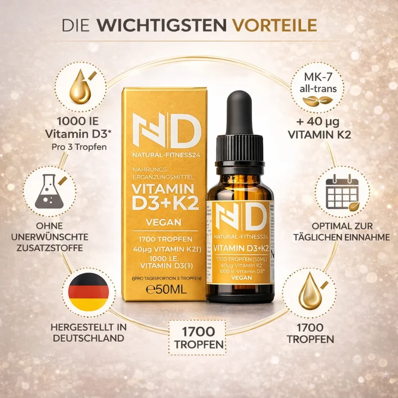 Vitamin D3+K2 Öl 50ml
