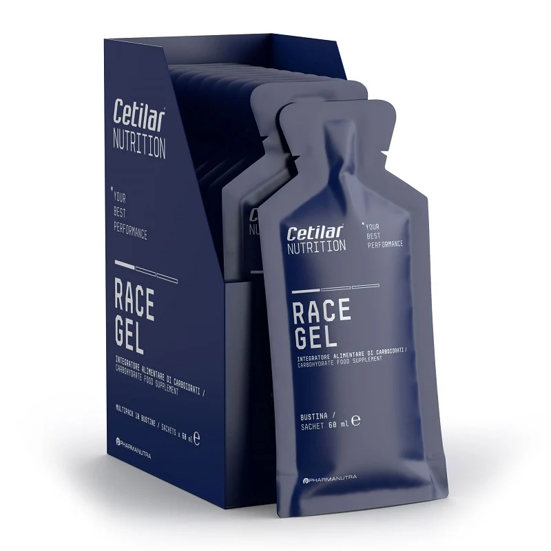Race Gel 10 x 60ml - Cetilar Nutrition
